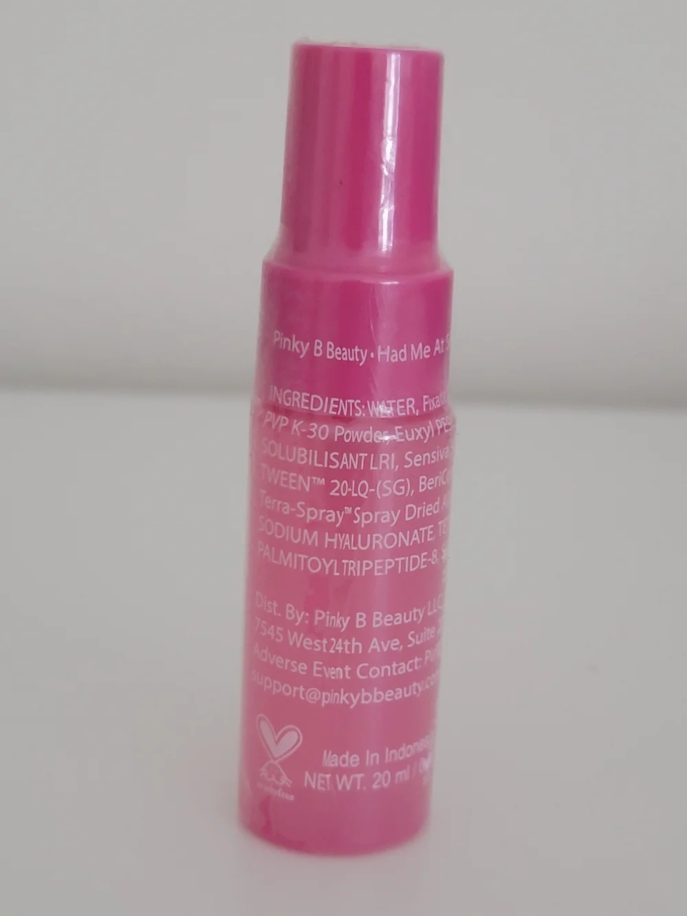 New Had Me At Setting Spray Clean Cruelty-Free Vegan Waterproof 20ml/0.68 Fl Oz